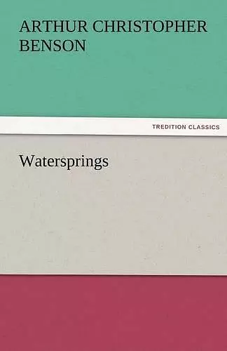 Watersprings cover