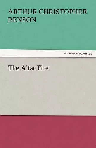 The Altar Fire cover