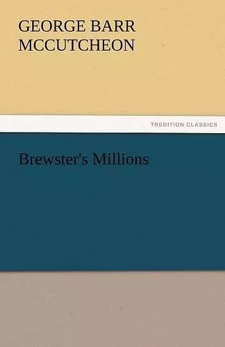 Brewster's Millions cover