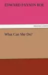 What Can She Do? cover