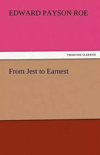 From Jest to Earnest cover