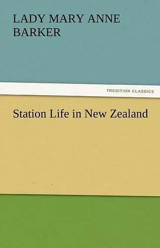 Station Life in New Zealand cover