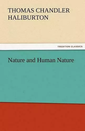 Nature and Human Nature cover