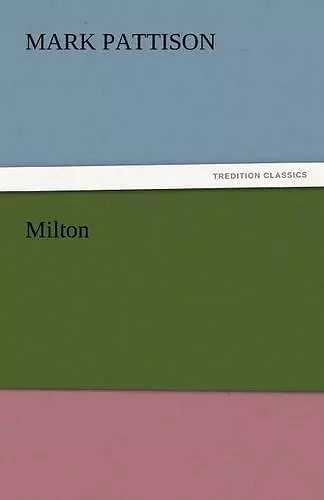 Milton cover