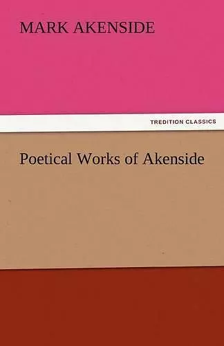 Poetical Works of Akenside cover