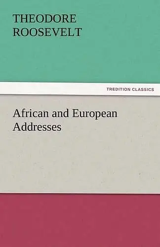 African and European Addresses cover