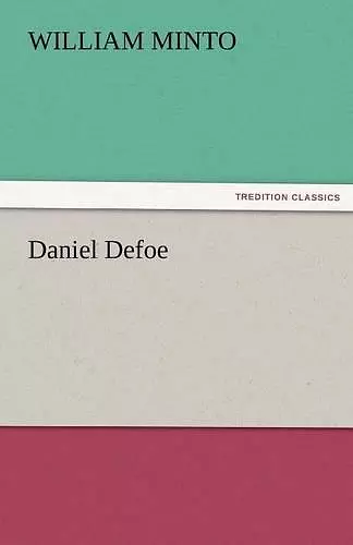 Daniel Defoe cover