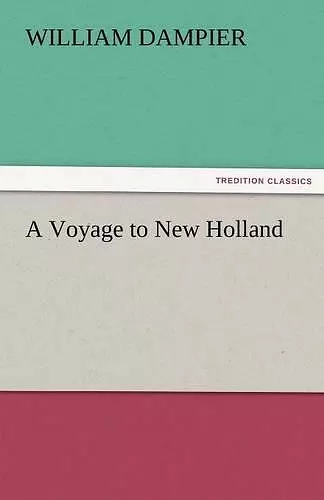 A Voyage to New Holland cover