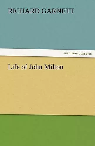 Life of John Milton cover