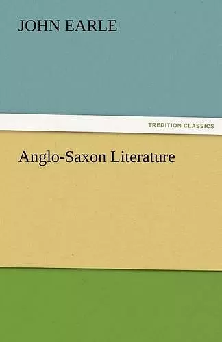 Anglo-Saxon Literature cover