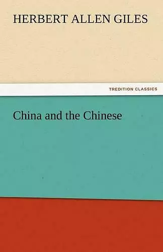 China and the Chinese cover