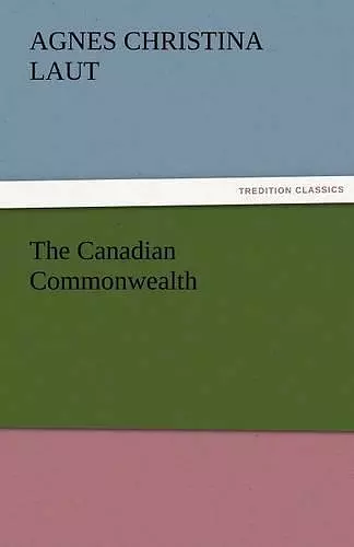 The Canadian Commonwealth cover