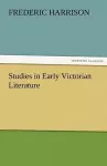 Studies in Early Victorian Literature cover