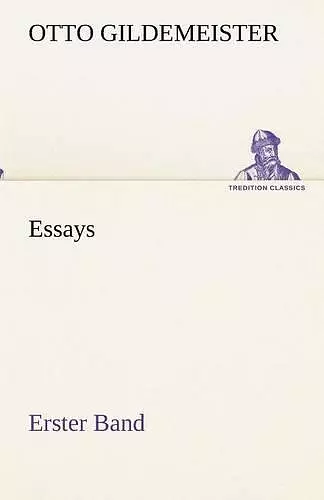 Essays - Erster Band cover