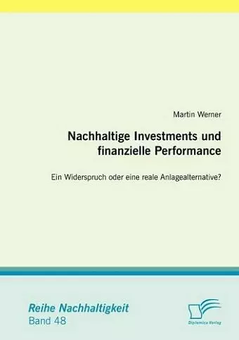 Nachhaltige Investments und finanzielle Performance cover