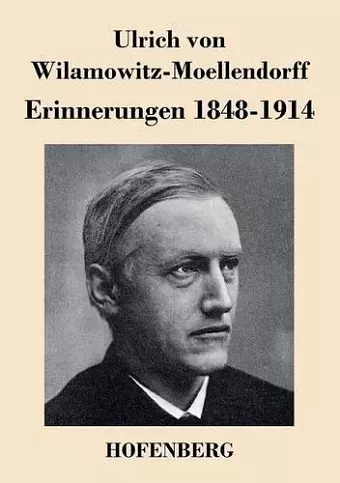 Erinnerungen 1848-1914 cover