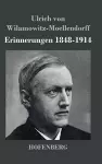 Erinnerungen 1848-1914 cover