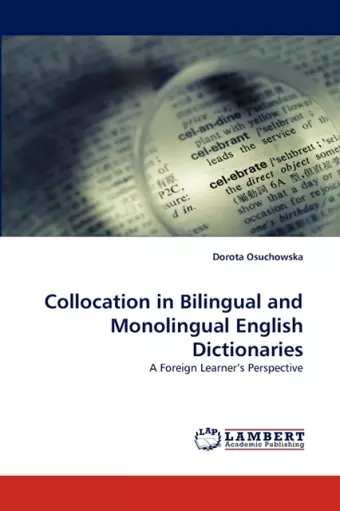 Collocation in Bilingual and Monolingual English Dictionaries cover