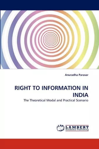 Right to Information in India cover