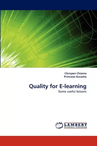 Quality for E-Learning cover
