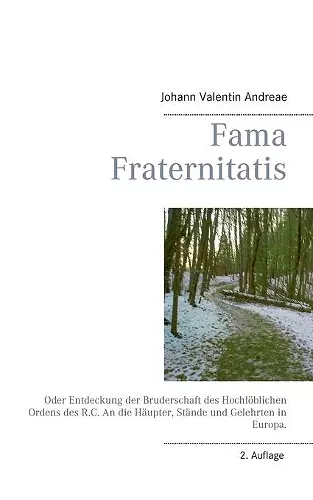 Fama Fraternitatis cover