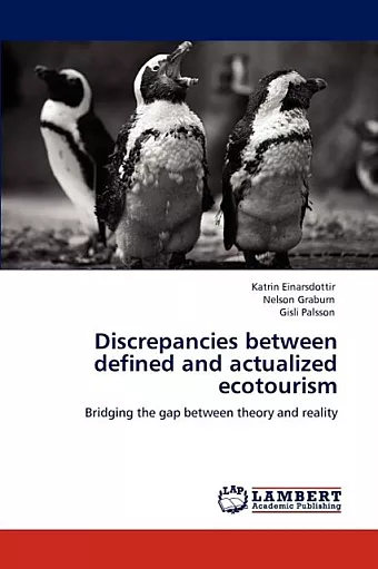 Discrepancies between defined and actualized ecotourism cover
