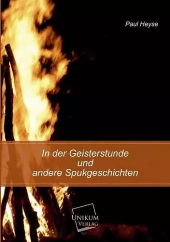 In Der Geisterstunde Und Andere Spukgeschichten cover