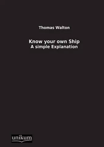 Know Your Own Ship cover