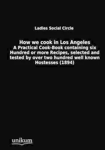 How we cook in Los Angeles cover