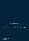 Das Strafrecht der Isländersagas cover