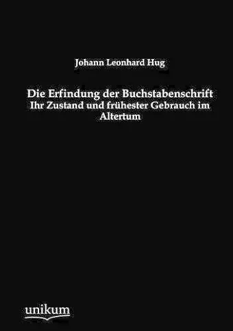 Die Erfindung der Buchstabenschrift cover