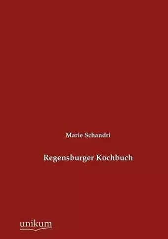 Regensburger Kochbuch cover