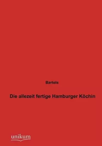 Die allezeit fertige Hamburger Köchin cover