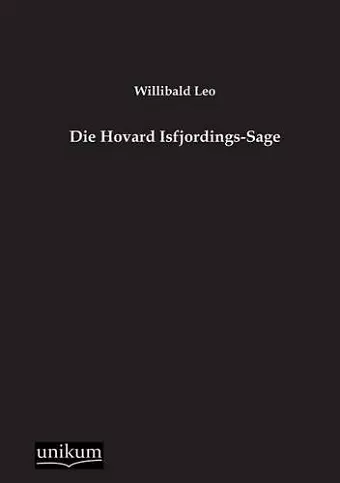 Die Hovard Isfjordings-Sage cover