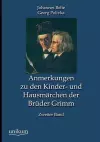 Anmerkungen Zu Den Kinder- Und Hausmarchen Der Bruder Grimm cover