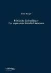 Biblische Liebeslieder cover