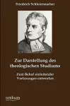 Zur Darstellung des theologischen Studiums cover