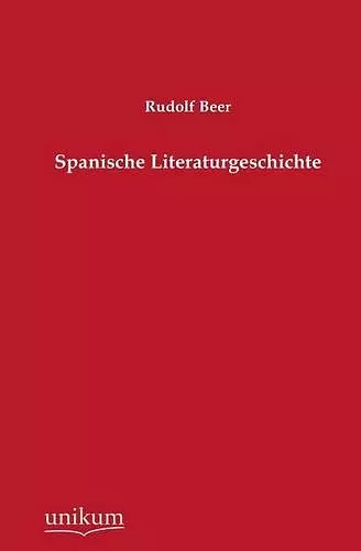 Spanische Literaturgeschichte cover