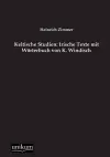 Keltische Studien cover