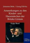 Anmerkungen zu den Kinder- und Hausmärchen der Brüder Grimm cover