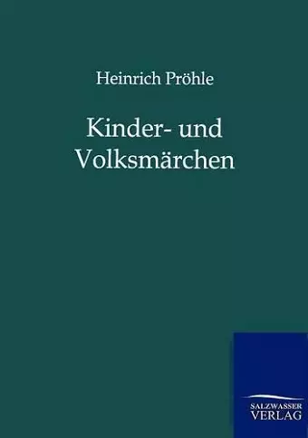 Kinder- und Volksmärchen cover