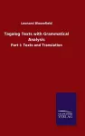 Tagalog Texts with Grammatical Analysis cover