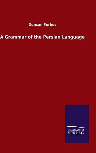 A Grammar of the Persian Language cover