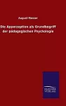 Die Apperzeption als Grundbegriff der pädagogischen Psychologie cover