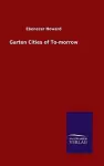 Garten Cities of To-morrow cover