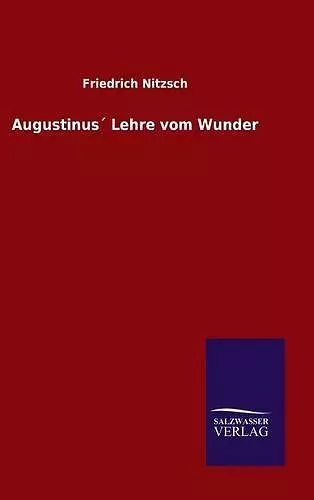 Augustinus´ Lehre vom Wunder cover