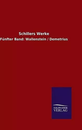 Schillers Werke cover