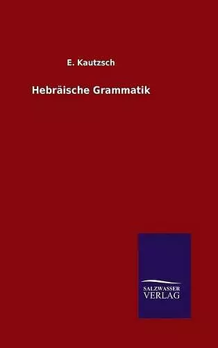 Hebräische Grammatik cover