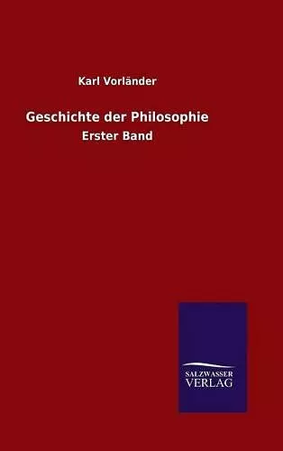 Geschichte der Philosophie cover