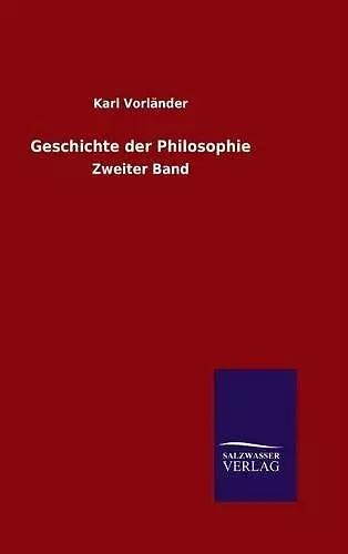 Geschichte der Philosophie cover